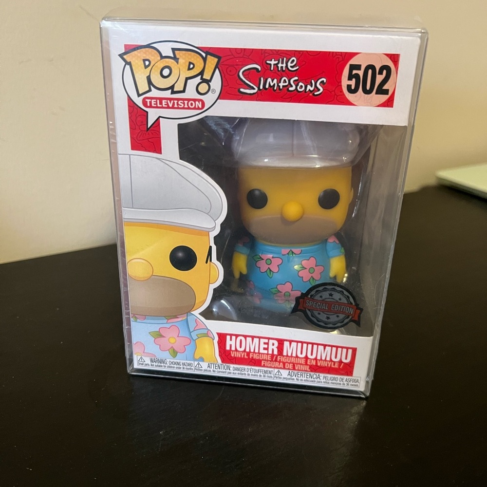 The Simpsons Homer Muumuu Funko Pop Special Edition #502 NWT